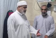 عیادت امام جمعه اهل سنت بندرعباس از مجروحان حمله به مراسم عروسی کوهستک و اقامه نماز بر پیکر دو بانوی شهید/ شیخ جمالی: همه ایران سوگوار و همدرد با مردم جنوب است؛ چرا که ایران یک تن واحد است