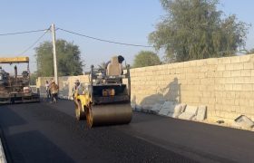 شهردار رودان خبر داد : اجرای ۱۲۰ هزار مترمربع آسفالت در معابر شهر