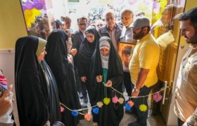 با پشتیبانی فولاد هرمزگان و همت گروه جهادی هدهد انجام شد؛ افتتاح مدرسه شجره طیبه میناب