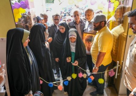 با پشتیبانی فولاد هرمزگان و همت گروه جهادی هدهد انجام شد؛ افتتاح مدرسه شجره طیبه میناب
